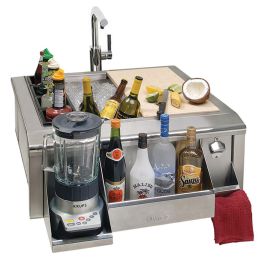 Alfresco 24-Inch Versa Bartender & Sink System - Free Shipping!