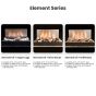 Hargrove ANSI Certified Vent-Free Gas Fire Glass Set with Millivolt Valve (HGESCS-FG)