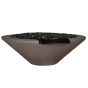 Fire by Design MGSROFB3008 Round Oblique 30-Inch GFRC Fire and Water Bowl