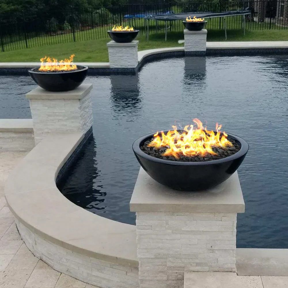 Fire by Design MGWS6020 Round Wok 60-Inch Fire Bowl