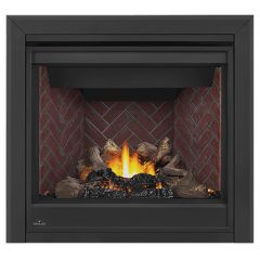 Kingsman HBZDV4736 47-Inch Zero Clearance Dual Burner Direct