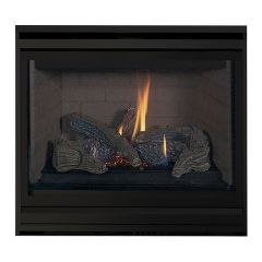 Kingsman HBZDV4736 47-Inch Zero Clearance Dual Burner Direct
