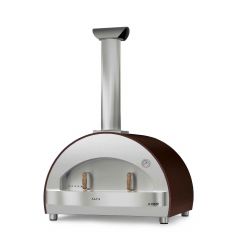 Alfa FX4P-LRAM-T 4 Pizze 31-Inch Countertop Wood-Fired Pizza Oven