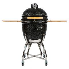 RedNeck Barbecue da Tavolo in Ceramica Kamado 15 PRO | Barbecue in  Ceramica Professionale con Superficie di Cottura 34 cm | Impugnatura in  bambù 