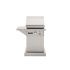 TEC Patio 1 FR Infrared Gas Grill On Stainless Steel Pedestal with One Side Shelf