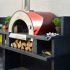 Alfa 5 Minuti 23-Inch Wood Fired Pizza Oven, Lifestyle