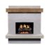 American Fyre Designs Brooklyn Smooth Outdoor Gas Fireplace