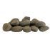 American Fire Glass Ceramic Lite Stones, 15 Stone Set, Nutmeg Brown
