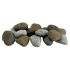 American Fire Glass Ceramic Lite Stones, 15 Stone Set, Natural Set