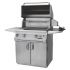 Solaire SOL-AGBQ-30C-LP Deluxe Convection Freestanding Grill with Rotisserie, Standard Cart, 30-Inches, Propane