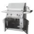 Solaire SOL-AGBQ-30C Deluxe Convection Freestanding Grill with Rotisserie, Standard Cart, 30-Inches, Open Cart