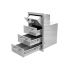 Alfresco Triple Drawer and Towel Holder Combo - Open