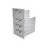Alfresco Triple Drawer and Towel Holder Combo - Side View