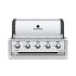 Broil King RG-S520 Regal S520 Stainless Steel 5-Burner Built-In Gas Grill Head, 37-Inches