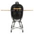 Coyote Ceramic Asado Smoker with Wheeled Stand & Side Shelves (C1CHCS-FS)