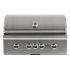 Coyote S-Series Stainless Steel Built-In Gas Grill with Infrared Sear Burner & Rotisserie, 36-Inch (C2SL36)