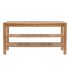 Royal Teak Collection CTBS Console Table with Two Shelves
