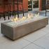 The Outdoor GreatRoom Company CV-72 Cove Linear Gas Fire Pit Table, 72-Inch