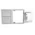 Lion L3320 Stainless Steel Door and Drawer Combo with Towel Rack, 33x22-Inches