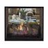 Superior DRT63ST-B-PV 40-Inch Electronic Ignition Direct Vent Power Vent See-Through Gas Fireplace with Remote & Oak Logs