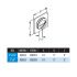 DirectVent Pro Ceiling Support/ Wall Thimble Cover Chart