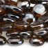 American Fire Glass 1/2-Inch Fire Glass Beads, 10-Pounds, Root Beer Luster