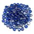 American Fire Glass 10-Pound Fire Glass Beads, 1/2 Inch, Royal Blue Luster