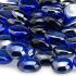American Fire Glass 10-Pound Fire Glass Beads, 1/2 Inch, Royal Blue Luster
