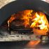 FDP-VILLA-EI Villa Dual Fuel Wood & Gas Built-In Glass Tile Pizza Oven