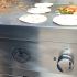 Le Griddle Ranch Hand Built-In Electric Griddle and Le Griddle Freestanding Cart Lifestyle Grilling
