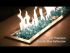 1/2" Pacific Blue Reflective Fire Glass