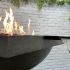 Prism Hardscapes PH-435-FB Ibiza Concrete Gas Fire Bowl, 31.25-Inch