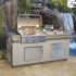 American Outdoor Grill T-Series Outdoor Kitchen Island with 30NBT-00SP Built-In Grill, Natural Gas