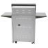 Solaire SOL-IRBQ-27GXL-PED Deluxe Convection Pedestal Grill Back Panel