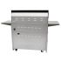 Solaire SOL-IRBQ-42C Convection Freestanding Grill, Standard Cart, 42-Inches, Backplate