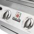 Solaire SOL-IRBQ-21G Convection Built-In Grill Badge and Gas Knobs