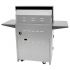Solaire SOL-IRBQ-30C Convection Freestanding Grill, Standard Cart, 30-Inches, Back Panel