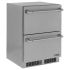 Lynx Stainless Steel Outdoor Two Drawer Refrigerator, 24-Inch