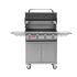 Bull Lonestar Select 30-Inch Grill on Cart Open