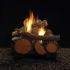 White Mountain Hearth LSUxxRR-Kit Refractory Rock Creek Multi-Sided Complete Fireplace Log Set