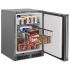Stainless Steel Outdoor Freezer with Lock, 24-Inch, Reversible Hinge