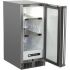Stainless Steel Outdoor Refrigerator with Lock, 15-Inch