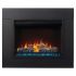 Napoleon NEFB26H-NEFTK2636 Cineview 26-Inch Electric Fireplace Insert with Logs, Crystal Media, Remote & 5-Inch Surround