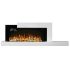 Napoleon NEFP32-5019W-IOT Stylus Cara Elite Wall Mount Electric Fireplace with Remote and Wood Surround