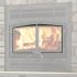 Osburn OA10610 Black Door Overlay for Osburn Stratford II Wood Fireplace