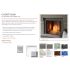 Outdoor Lifestyles Courtyard 42-Inch Contemporary Outdoor Natural Gas Fireplace with IntelliFire Ignition