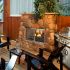 Outdoor Lifestyles Villa 42-Inch Outdoor Firebox with Gas Log Set