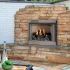 Empire OP42FP Carol Rose Coastal Collection 42-Inch Outdoor Gas Fireplace with Wildwood Log Set