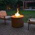 TOP Fires by The Outdoor Plus OPT-36RRxx Beverly Round Fire Pit, 36-Inches