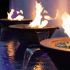 TOP Fires by The Outdoor Plus OPT-4Wxx Cazo 4-Way Copper Fire and Water Bowl